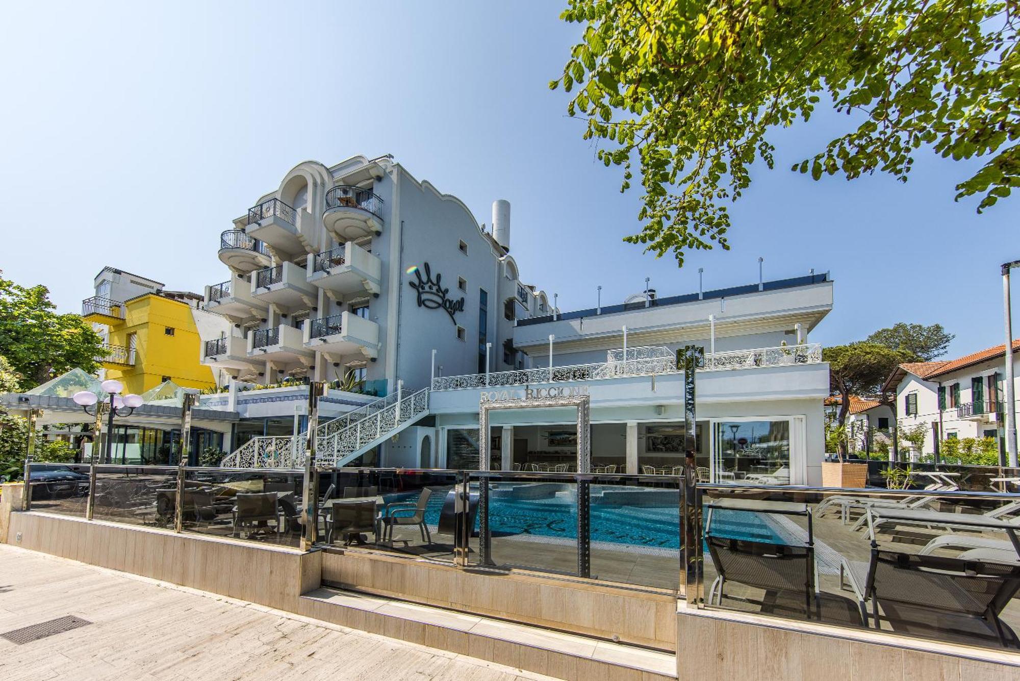 Royal Boutique Hotel Riccione Eksteriør billede