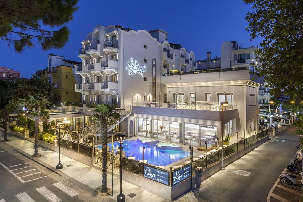 Royal Boutique Hotel Riccione Eksteriør billede